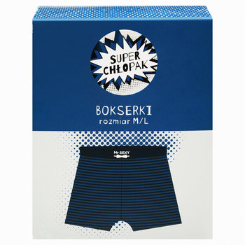 Bokserki, Dzień Chłopaka, Paski, Rozmiar M/L - Empik