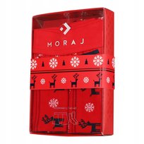 Bokserki i Skarpety Męskie KOMPLET ŚWIĄTECZNY PREZENT MORAJ XL