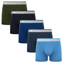 Bokserki męskie bawełniane XL zestaw w 5 kolorach, oddychające i wygodne