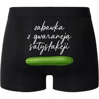 Bokserki Męskie GWARANCJA SATYSFKACJI Zabawny Prezent Na Walentynki Rozm M Inna marka