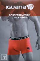 Bokserki męskie majtki BAWEŁNA IGUANA 2 sztuki rozmiar XL IGUANA