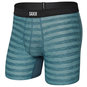 Bokserki męskie SAXX Hot Shot Morskie Teal Heather - SAXX