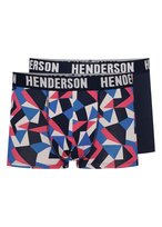 Bokserki Shield Henderson 2-pak | navy, niebieski, czerwony M HENDERSON