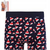 Bokserki Świąteczne Męskie Majtki Prezent Na Święta Z Mikołajem Moraj Xxl