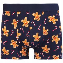 BOKSERKI ŚWIĄTECZNE MĘSKIE MAJTKI RENIFER SUPER PREZENT MIKOŁAJKI MORAJ XL