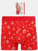 Bokserki świąteczne XL czerwony