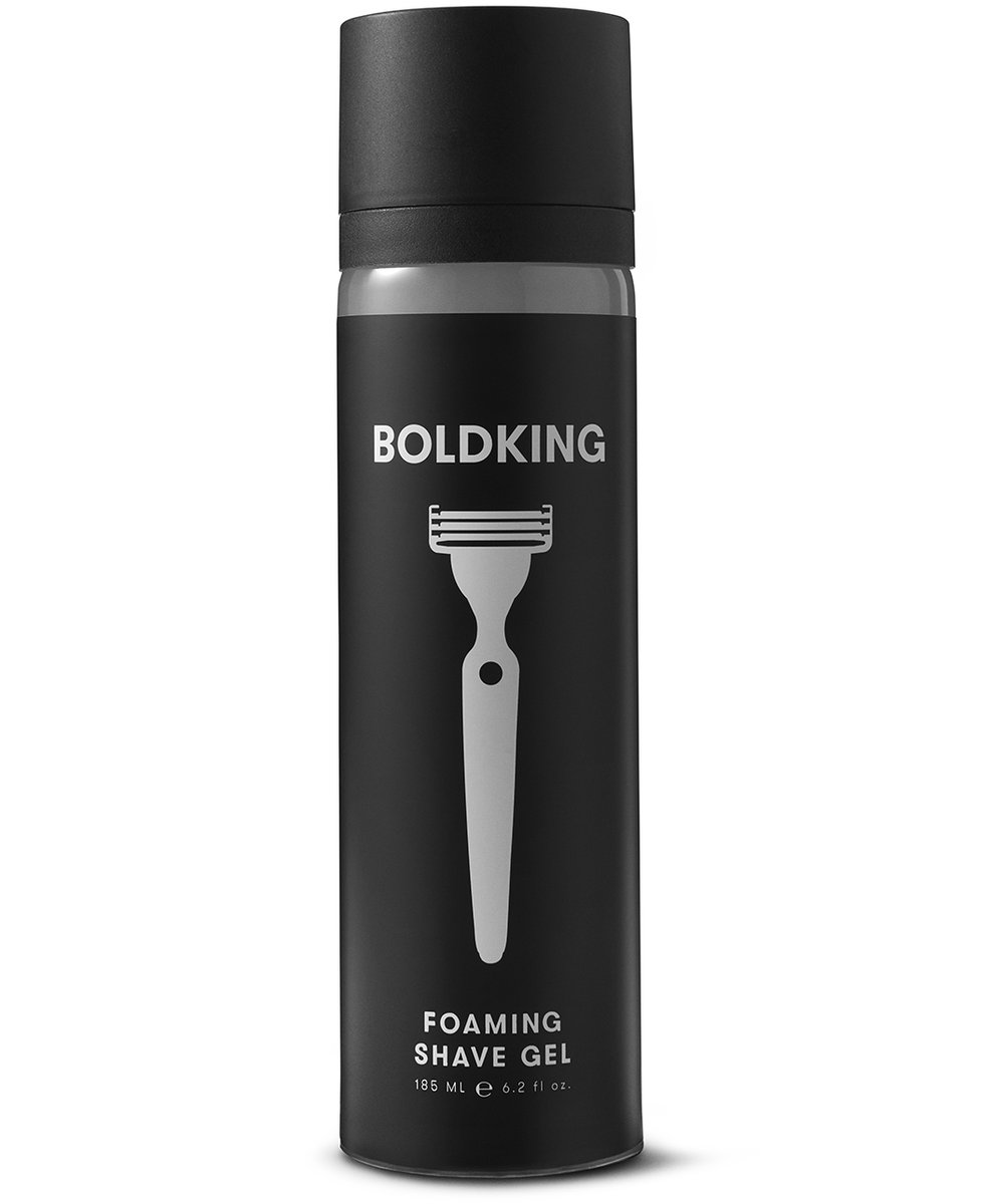 Zdjęcia - Pianka do golenia Boldking, Uniwersalny Pieniący Żel Do Golenia Twarzy, Ciała I Głowy, 185ml