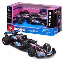 BOLID F1 BWT Alpine Team A524 2024 Esteban Ocon 1:43 model BBURAGO 18-38219