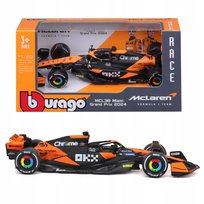 BOLID F1 McLaren MCL38 2024 Oscar Piastri BOLID F1 1:43 BBURAGO 18-38214