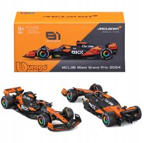 BOLID F1 McLaren MCL38 2024 Oscar Piastri BOLID F1 1:43 BBURAGO 18-38215