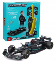 BOLID F1 Mercedes AMG W14 George Russell 1:24 BBURAGO KIT MODEL DO ZŁOŻENIA