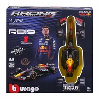 BOLID F1 Red Bull RB19 Verstappen 1:24 BBURAGO MODEL DO ZŁOŻENIA 18-28501