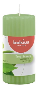 Bolsius True Scents Świeca pieńkowa zapachowa Green Tea - Bolsius