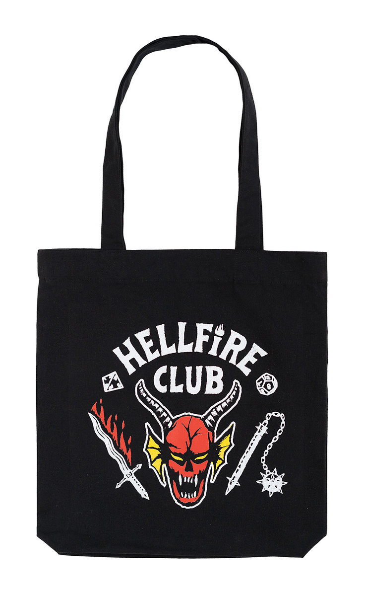 Grupo Erik Bolso De Tela Stranger Things Hellfire Club