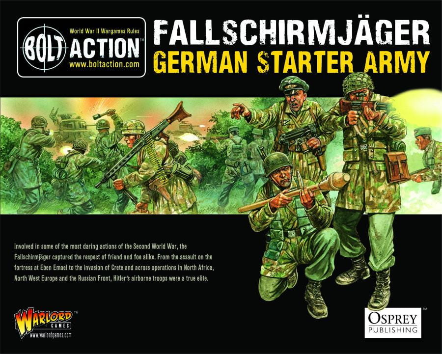 German Fallschirmjäger Support Group - Bolt Action