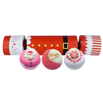 Bomb Cosmetics, Father Christmas, zestaw prezentowy kosmetyków do pielęgnacji, 3 szt.  - Bomb Cosmetics