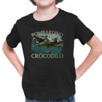 Bombardino Crocodilo - Italian Brainrot - dziecięca koszulka VIRAL TREND rozmiar 9/11 lat