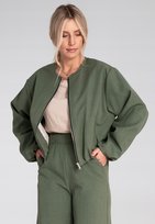 Bomberka Damska | Zielona Bomberka Damska M1198 R. S/M FIGL