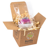 Bombka herbaciana różowa