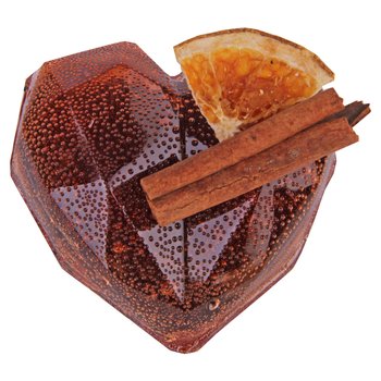 Bombka herbaciana serce brązowe - Bomby Herbaciane