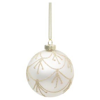 Bombka, Magic Winter, Złota, 7 cm - Empik