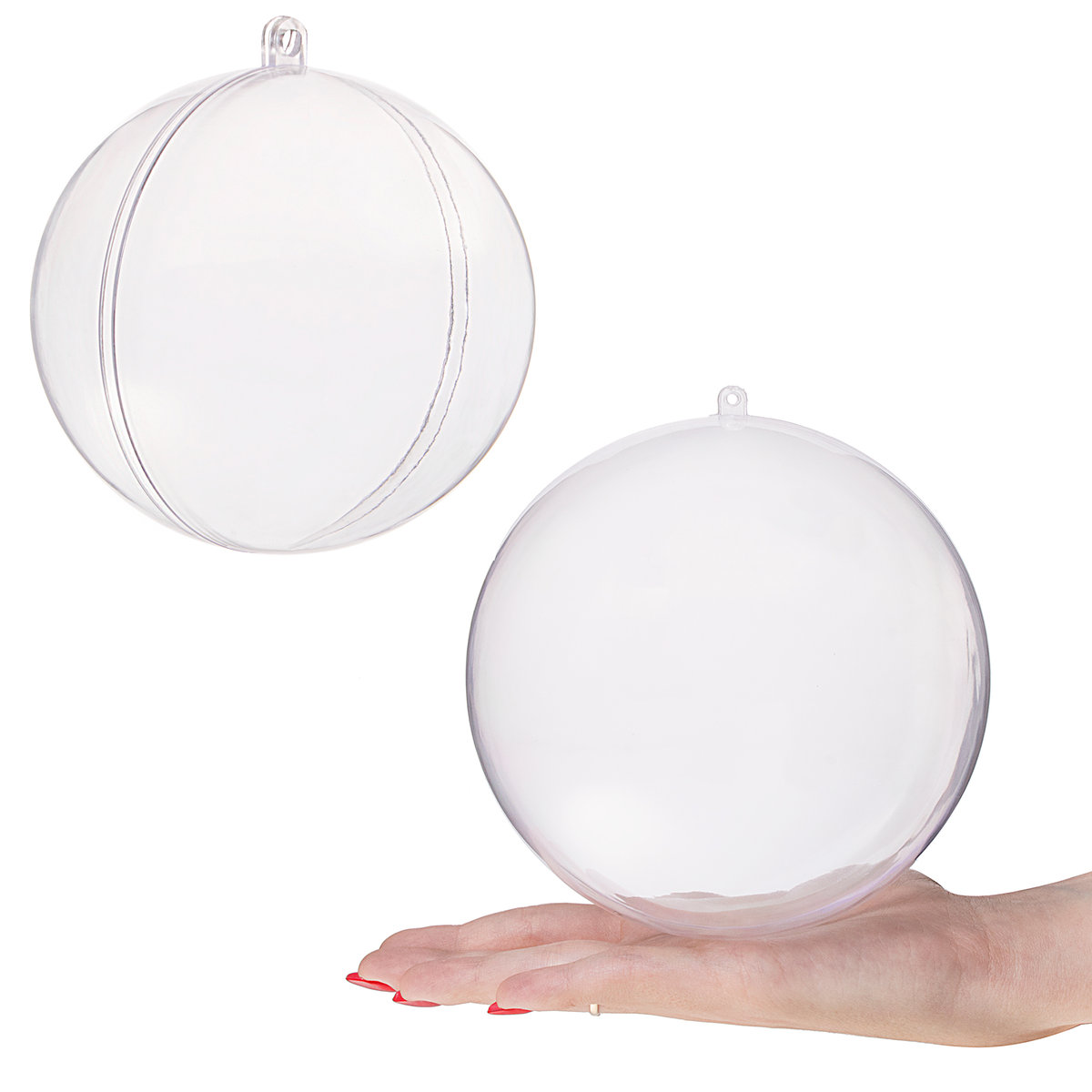 Bombki Akrylowe Springos Kula 14 Cm 2 Szt Springos Sklep Empik Com