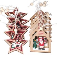 Bombki Na Choinkę Drewniane Ozdoba Stroik 12Szt