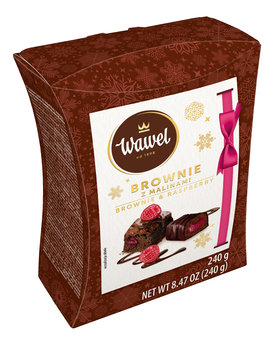 Bombonierka Cukierki brownie z malinami Wawel 240g  - Wawel