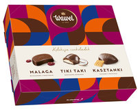 Bombonierka Malaga, Tiki Taki, Kasztanki 158g Wawel