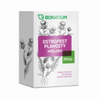 Bonatium, Ostropest plamisty mielony, Suplement diety, 200g - Bonatium