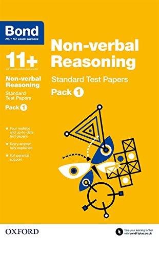 Bond 11+. Non-verbal Reasoning. Standard Test Papers. Pack 1 ...