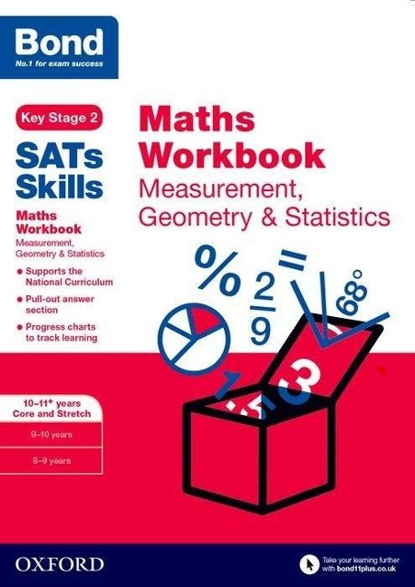 Bond SATs Skills Maths Workbook Measurement, Geometry & Statistics 10 ...
