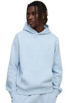 BOOHOOMAN MĘSKA BLUZA Z KAPTUREM W KOLORZE JASNONIEBIESKIM GŁADKA M Z3A* Boohooman