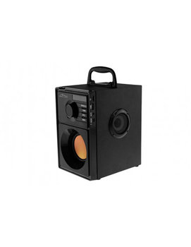 BOOMBOX BT MT3145_V2 - Kompaktowy głośnik Bluetooth stereo z wbudowanym wooferem, 600W PMPO. FM, MP3. Wbudowany akumulator. Pilo - Media-Tech