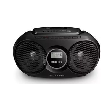 Boombox PHILIPS AZ215B radioodtwarzacz CD czarny [H] - Philips