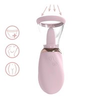 Boost - Rechargeable Vulva and Breast Pump - Pink SHOT