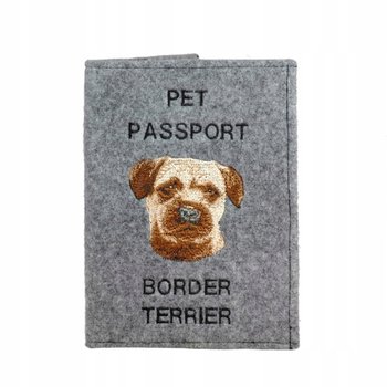 Border Terrier Haftowany pokrowiec na paszport - Inna marka