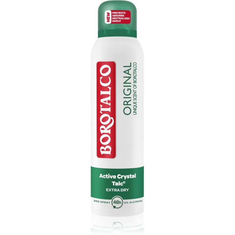 Empik Borotalco Original dezodorant antyperspirant w sprayu przeciw nadmiernej potliwości 150 ml