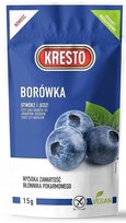 Borówka amerykańska liofilizowana Kresto 100% owocu zdrowa 15 g przekąska