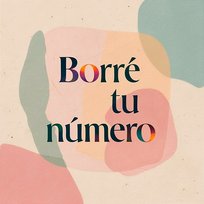 Borré tu número Male Cranto