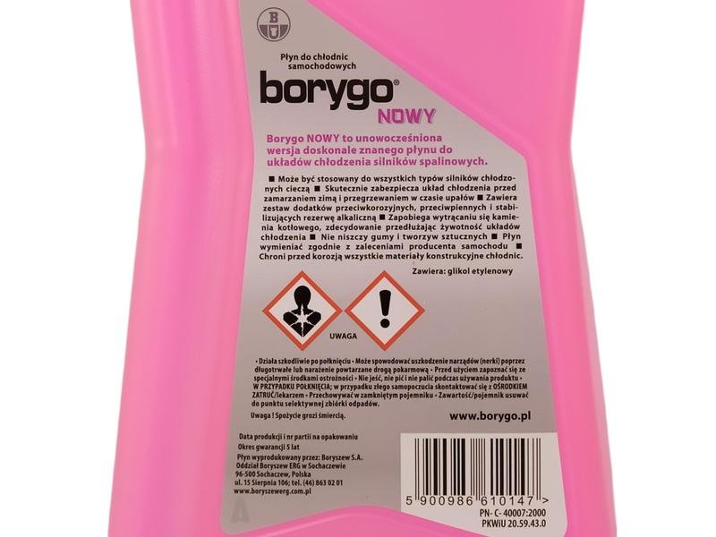 BORYGO plyn do chlodnic -35C 5L - Borygo | Motoryzacja EMPIK