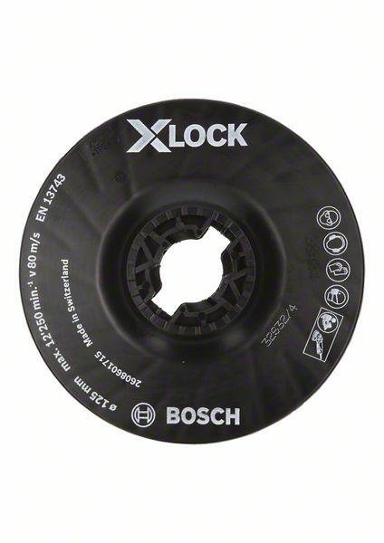 Фото - Аксесуари для інструменту Bosch , Dysk X-Lock Do Fibry Średni 125 mm 