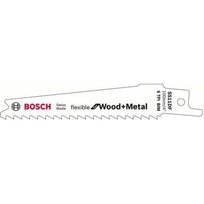 BOSCH Zestaw 2 brzeszczotów szablastych S 511 DF - 100 x 19 x 0,9 mm - Długość ostrza 100 mm - 2 sztuki Bosch
