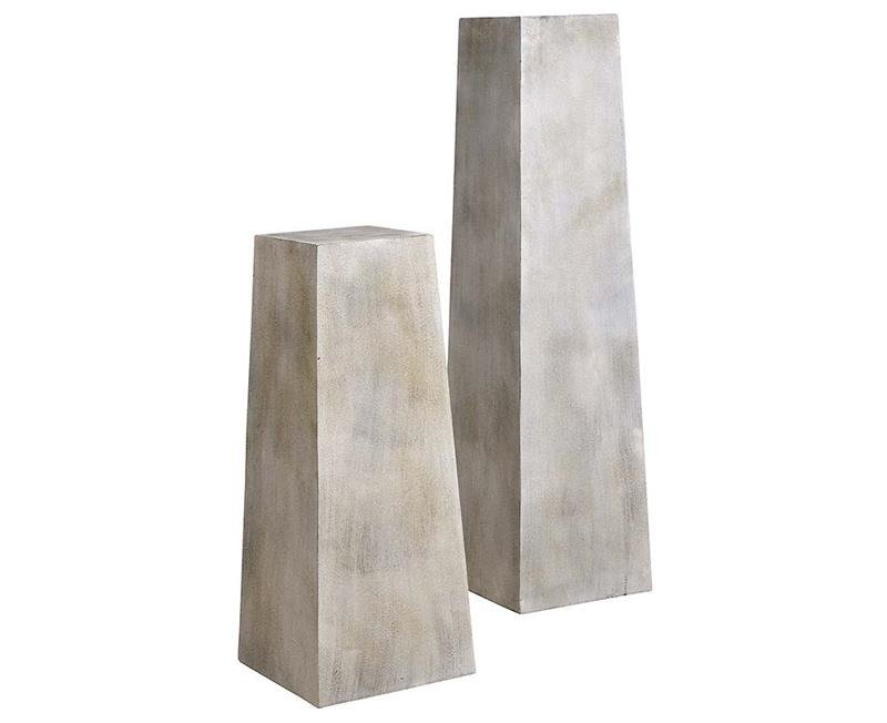 BOSCO Postument, beżowy, 40x40x100 cm