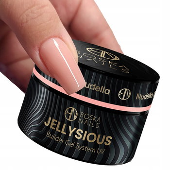 Boska Nails, Jellysious Nudella, Budujący Żel UV Do Paznokci, 15ml - Boska Nails