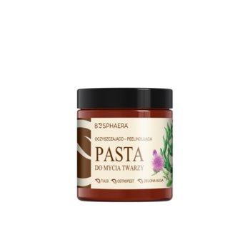 BOSPHAERA Oczyszczająco- Peelingująca Pasta do Mycia Twarzy 100g - Bosphaera