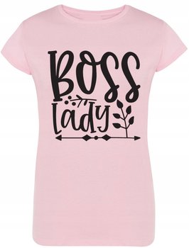 Boss Lady Damski T-shirt Modny Lato Rozm.XL - Inna marka