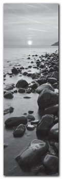 Bossington Beach plakat obraz 33x95cm - Wizard+Genius