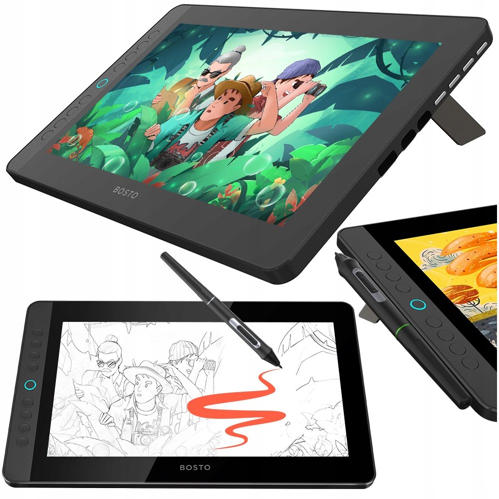 Bosto Graphic Tablet Bt-12Hdk - BOSTO | Sklep EMPIK.COM