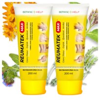 Botanic Help, 2 X Żel Roślinny Do Masażu Stawów I Mięśni, Na Ból I Zmęczenie, 2 X 200 Ml